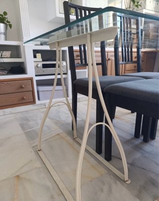 Mesa de cristal Ikea