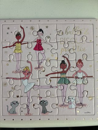 Puzzle infantil bailarinas 25 piezas