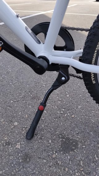 Bicicleta infantil Rockrider 20" blanca