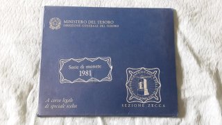 Serie di monete 1981