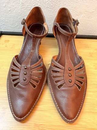 Zapatos Marrones de Cuero