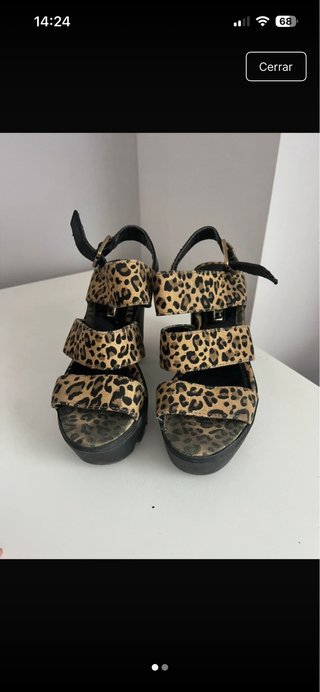 Tacones Leopardo Talla 39