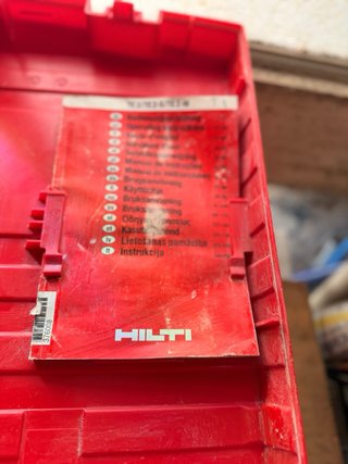Taladro Hilti profesional