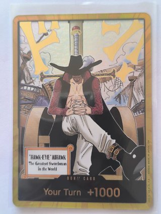 Carta Hawk-Eye Mihawk One Piece