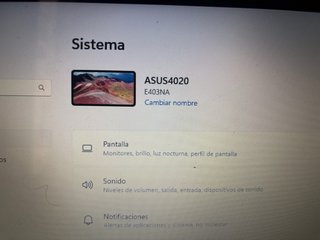 PC ASUS en perfecto estado