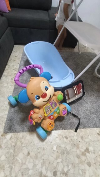 Lote Bebé: Bañera, Hamaca, accesorio y Juguetes