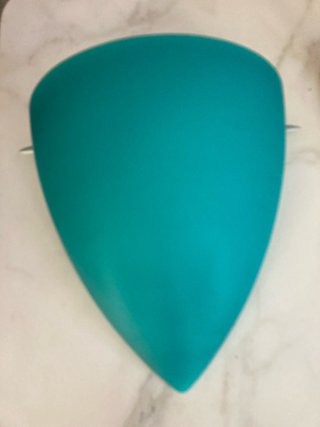Lámpara de pared ambiente color turquesa