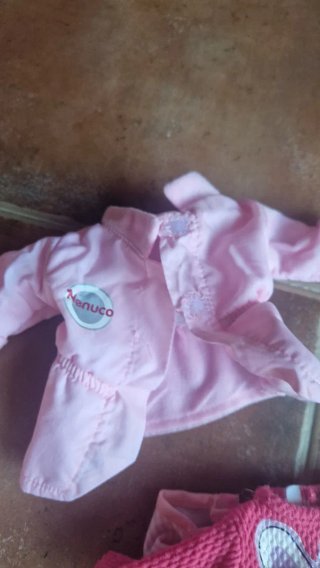 Muñeca Nenuco con vestido de oso