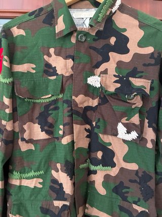 Chaqueta Camuflaje Off-White c/o Virgil Abloh