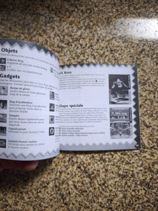 Manual Sonic Colours Nintendo DS