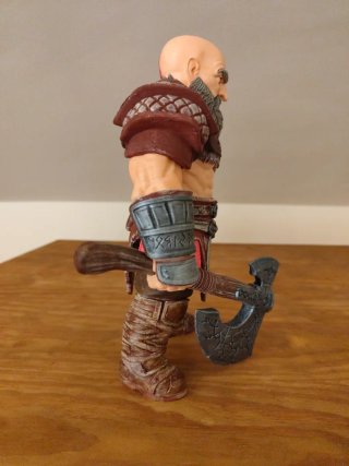Figura Kratos impresa 3D