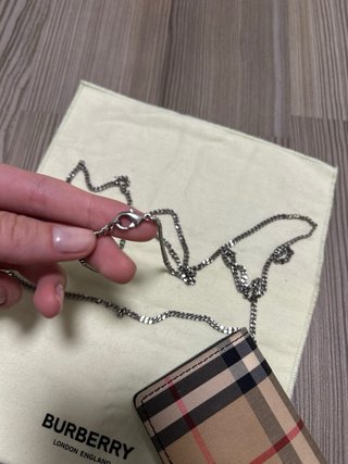 Cartera Tarjetero Burberry Clásica Check