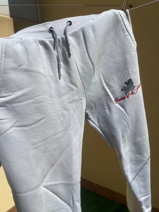 HOOD RICH Sudadera Blanca con Ángeles
