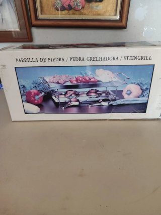 Parrilla de piedra / Steingrill