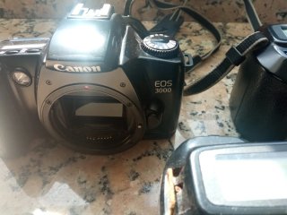 Lote 4 Cámaras Réflex Canon EOs