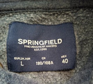 Sudadera Springfield Logo Hope Talla L