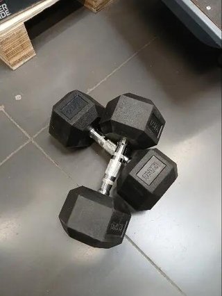 2 X dumbell 12.5kg