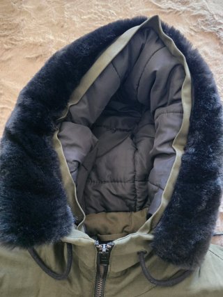 Parka Zara Hombre Verde