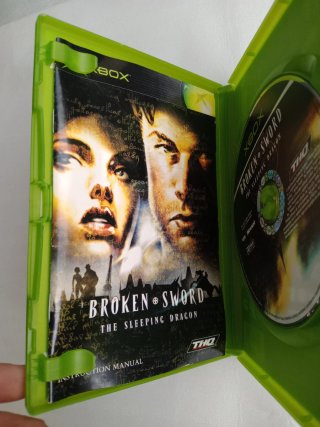 Broken Sword El Sueño del Dragon Xbox Original