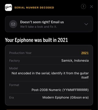 Guitarra eléctrica Epiphone SG - Special Satin E1
