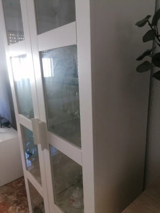 Vitrina Ikea Brimmes Blanca
