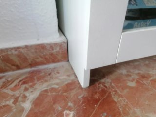 Vitrina Ikea Brimmes Blanca