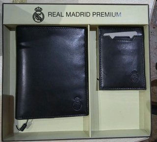 Set Premium Real Madrid - Cartera y Tarjetero
