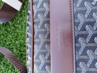Borsa uomo marrone/grigio