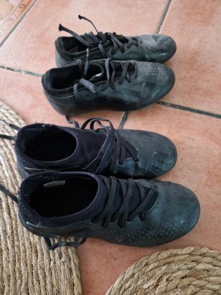 Botas de fútbol 33 y 35