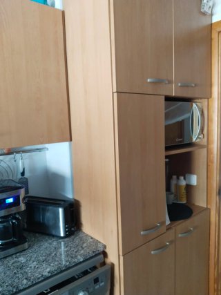 Muebles Cocina Madera y Encimera Granito