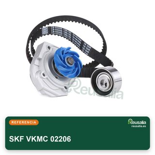 SKF VKMC 02206 kit correa distribución bomba agua