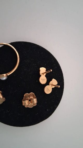Conjunto Tous Anillo y Pendientes