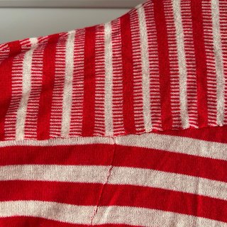 Jersey Zara Rayas Rojas y Blancas