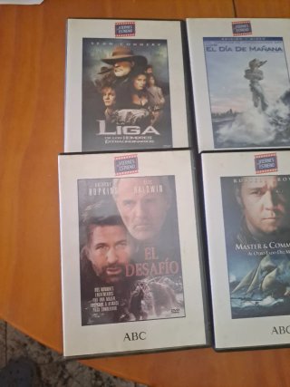 Lote 6 Películas DVD Acción/Drama