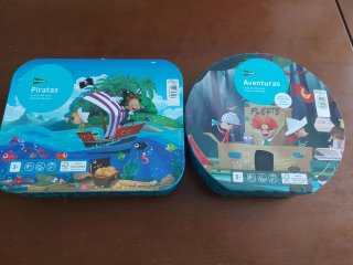 2 Puzzles Infantiles: Piratas y Aventuras