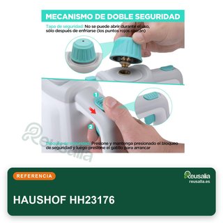 HAUSHOF HH23176 vaporeta 1200W 450ml con