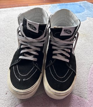 Zapatillas Vans Botas Negras Talla 39