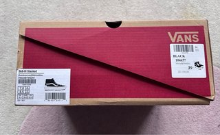 Zapatillas Vans Botas Negras Talla 39