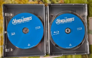 Steelbook Vengadores  Era de Ultron bluray 2D y 3D