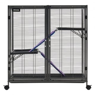 Jaula de metal para pequeños animales de 96 cm, ja