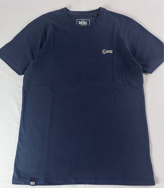 Camiseta Diesel azul con logo