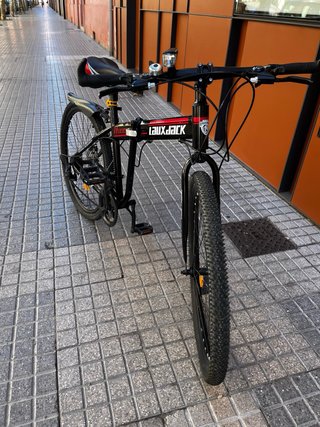 Bicicleta Plegable LauXJACK Negra