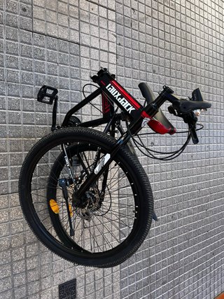 Bicicleta Plegable LauXJACK Negra