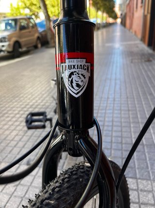 Bicicleta Plegable LauXJACK Negra