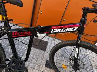 Bicicleta Plegable LauXJACK Negra