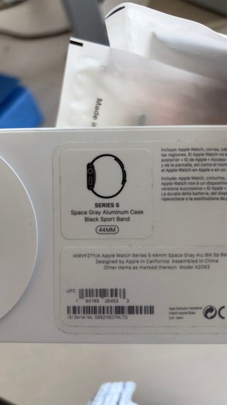Apple Watch Series 5 Negro