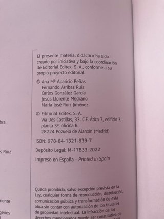 Matemáticas aplicadas a las Ciencias Sociales I