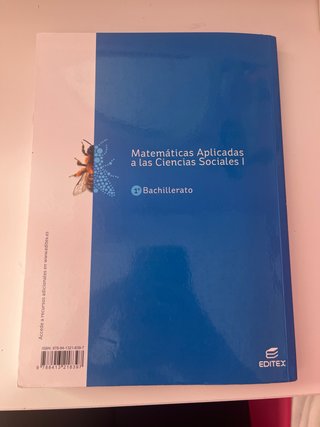Matemáticas aplicadas a las Ciencias Sociales I