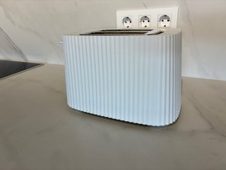 Tostadora Alessi Blanca