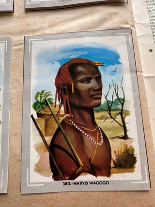 Álbum de cromos Vida y Color, 1965, completo.